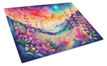 NEW Snapdragon in Color Glass Cutting Board Decorative Tempered Glass Kitchen Cutting and Serving Board Large Size Chopping Board